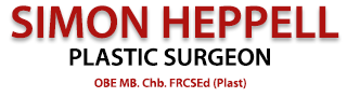 Plastic Surgeon  – Dr Simon Hepple logo
